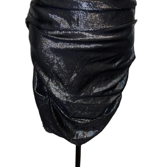 Isabel Marat Women Black One Shoulder Dress Size S/Eu 38 - Picture 7 of 15